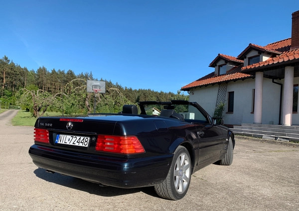 Mercedes-Benz SL cena 84500 przebieg: 158000, rok produkcji 1995 z Iława małe 67